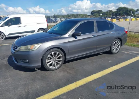2013 Honda Accord Sport from USA, damaged, VIN 1HGCR2F55DA160653